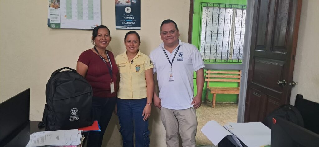 VISITA INSTITUCIONAL EN LA MUNICIPALIDAD DE NUEVO SAN CARLOS, RETALHULEU